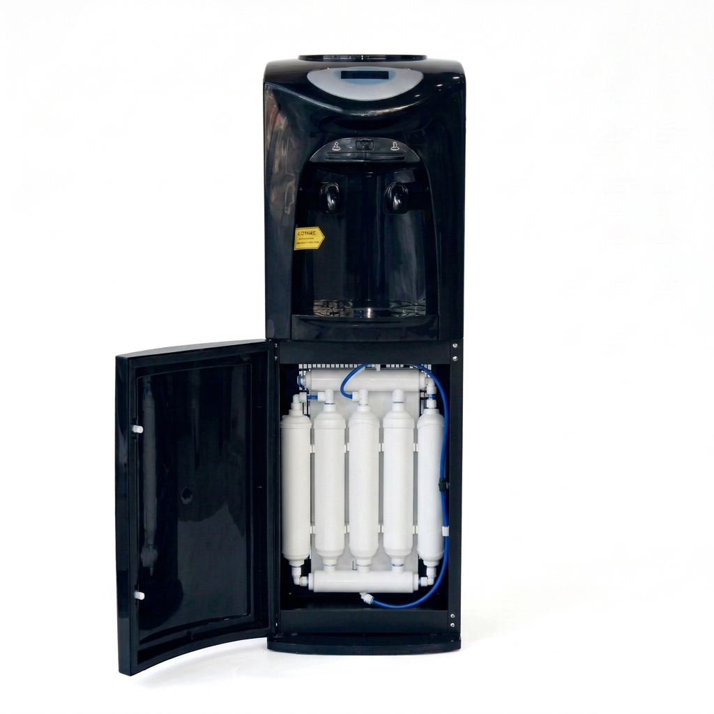 Domestic Water Dispensers Black + Filters