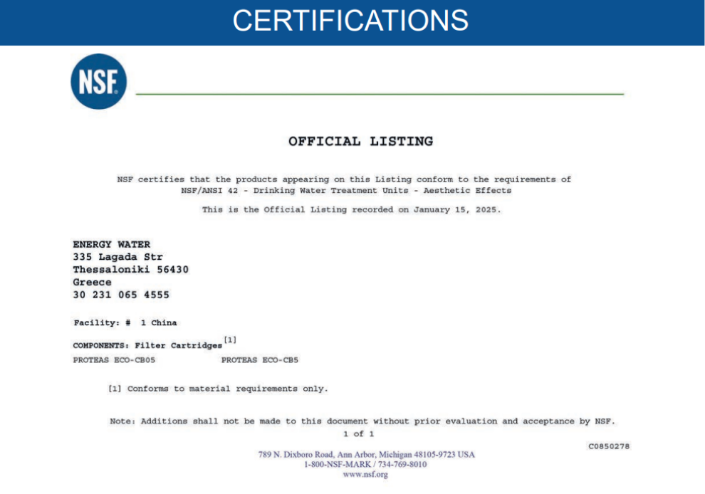 Certificates of quality 3